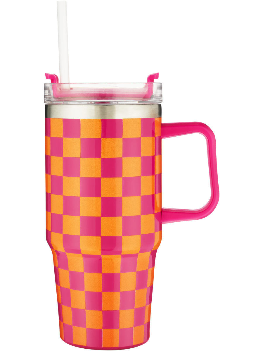 Checkered Tumbler