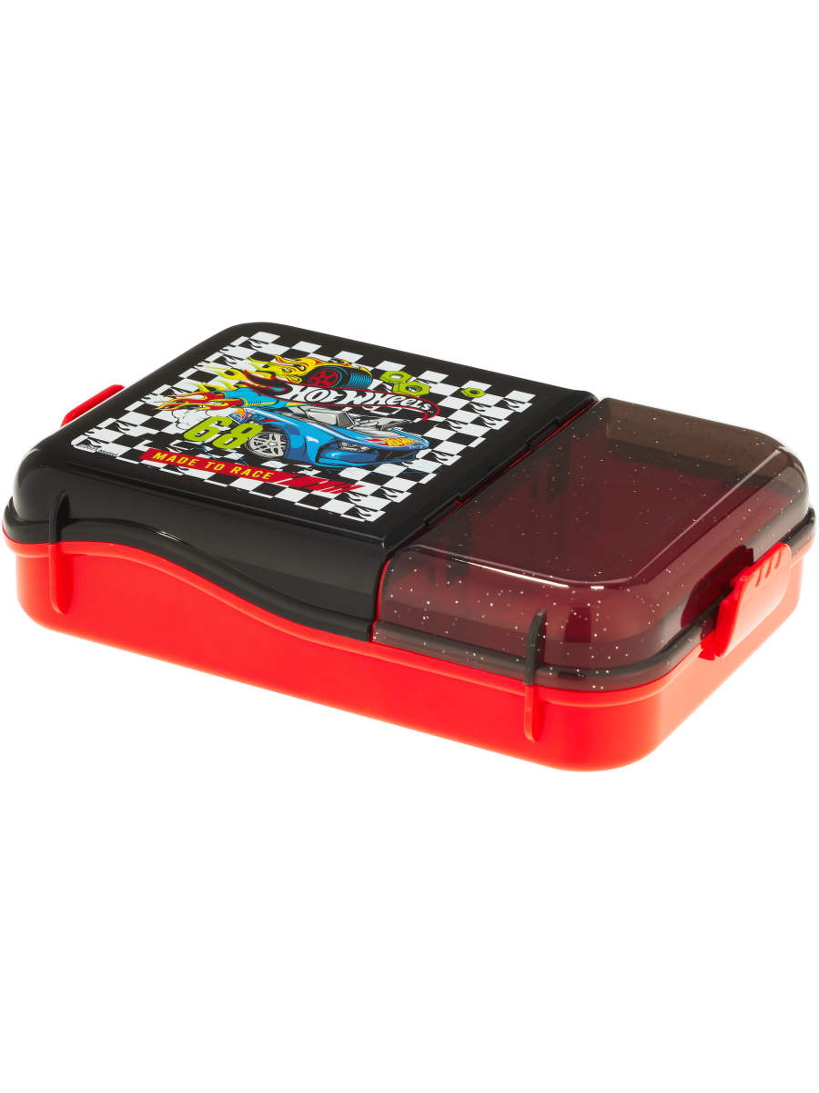 2 Divider Hot Wheels Lunch Box