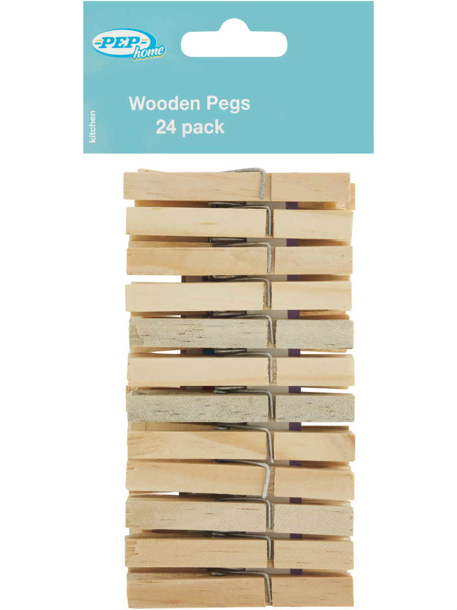 Wooden Pegs