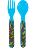 Hot Wheels Spoon & Fork Set