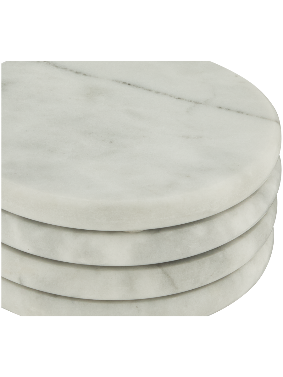 4 Pack Marble Coasters