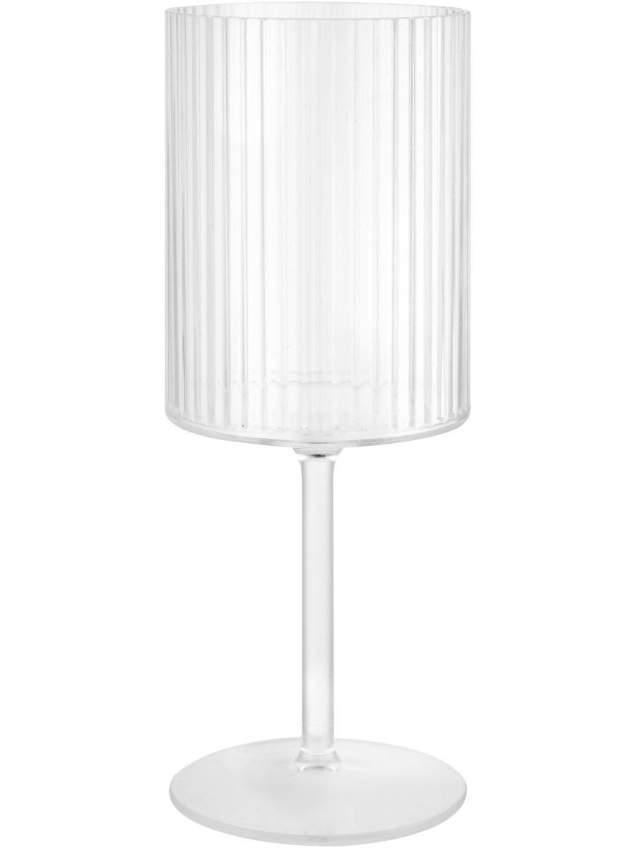 Ribbed Wine Glass (2)