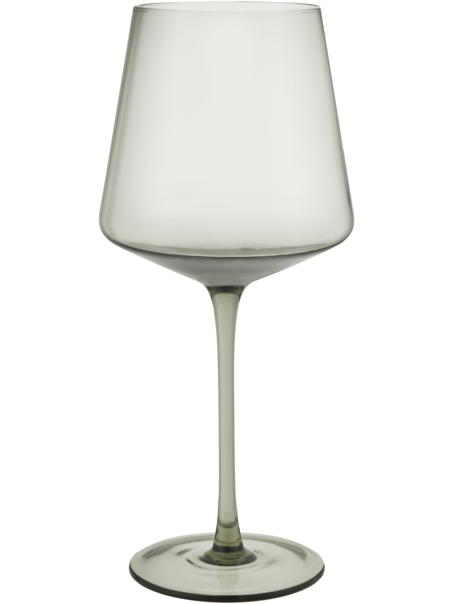 Thick Base Slender Stem Wine Glass