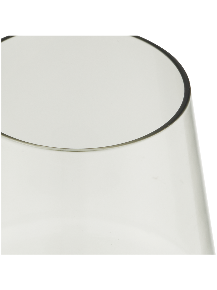 Thick Base Slender Stem Wine Glass