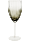 Ribbed Wine Glass