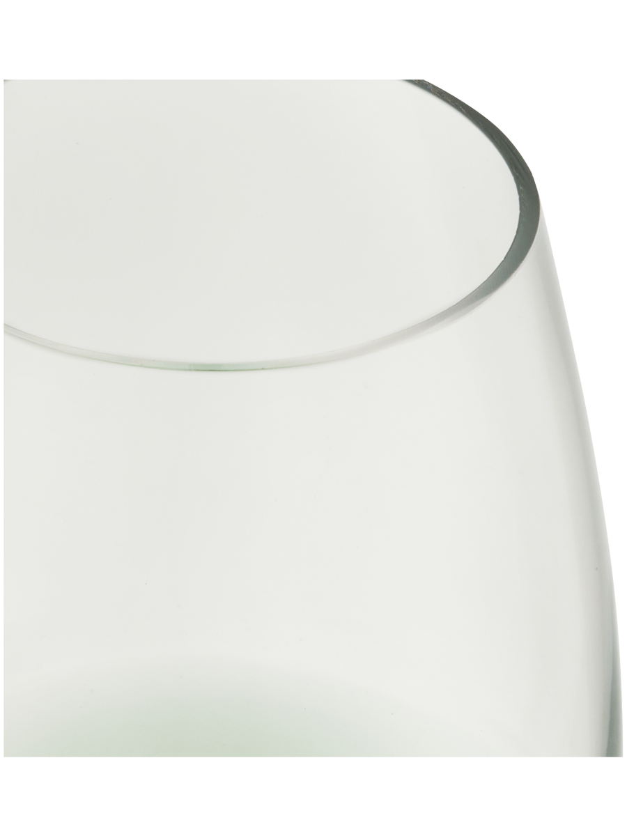 Tinted Stem And Base Wine Glass