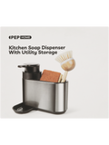 Kitchen Soap Dispenser With Utility Storage (1)