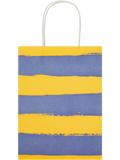 Assorted Broad Free Stripes Paper Gift Bags (2)