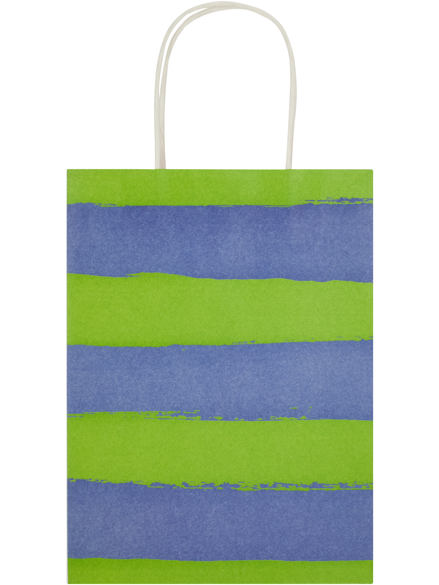 Assorted Broad Free Stripes Paper Gift Bags