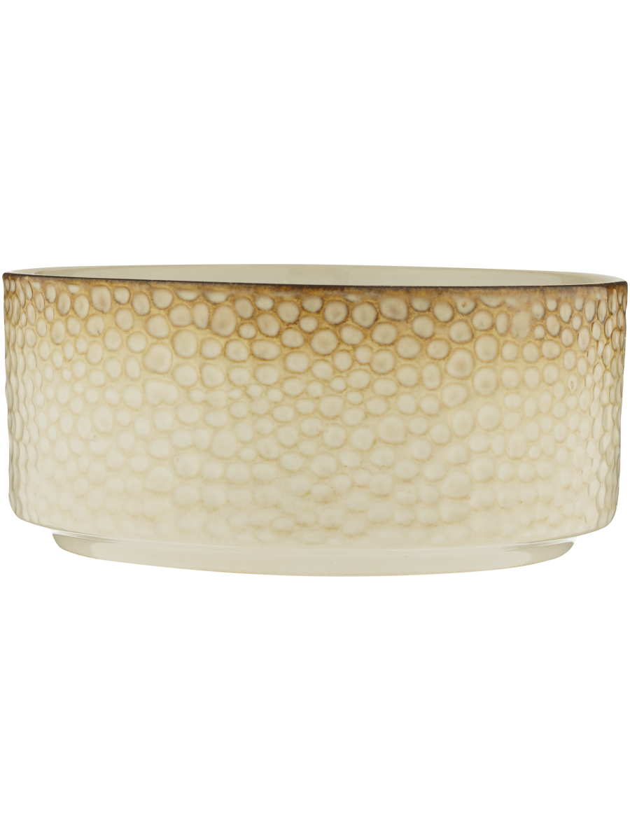 Textured Glass Bowl