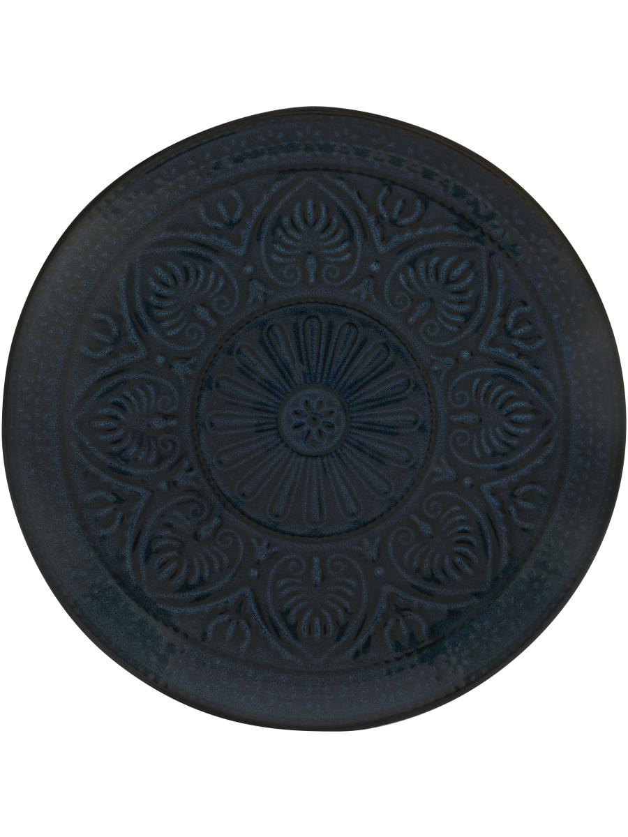 Flower Pattern Ceramic Dinner Plate