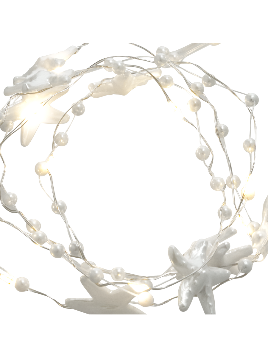 Shell String Lights Warm White