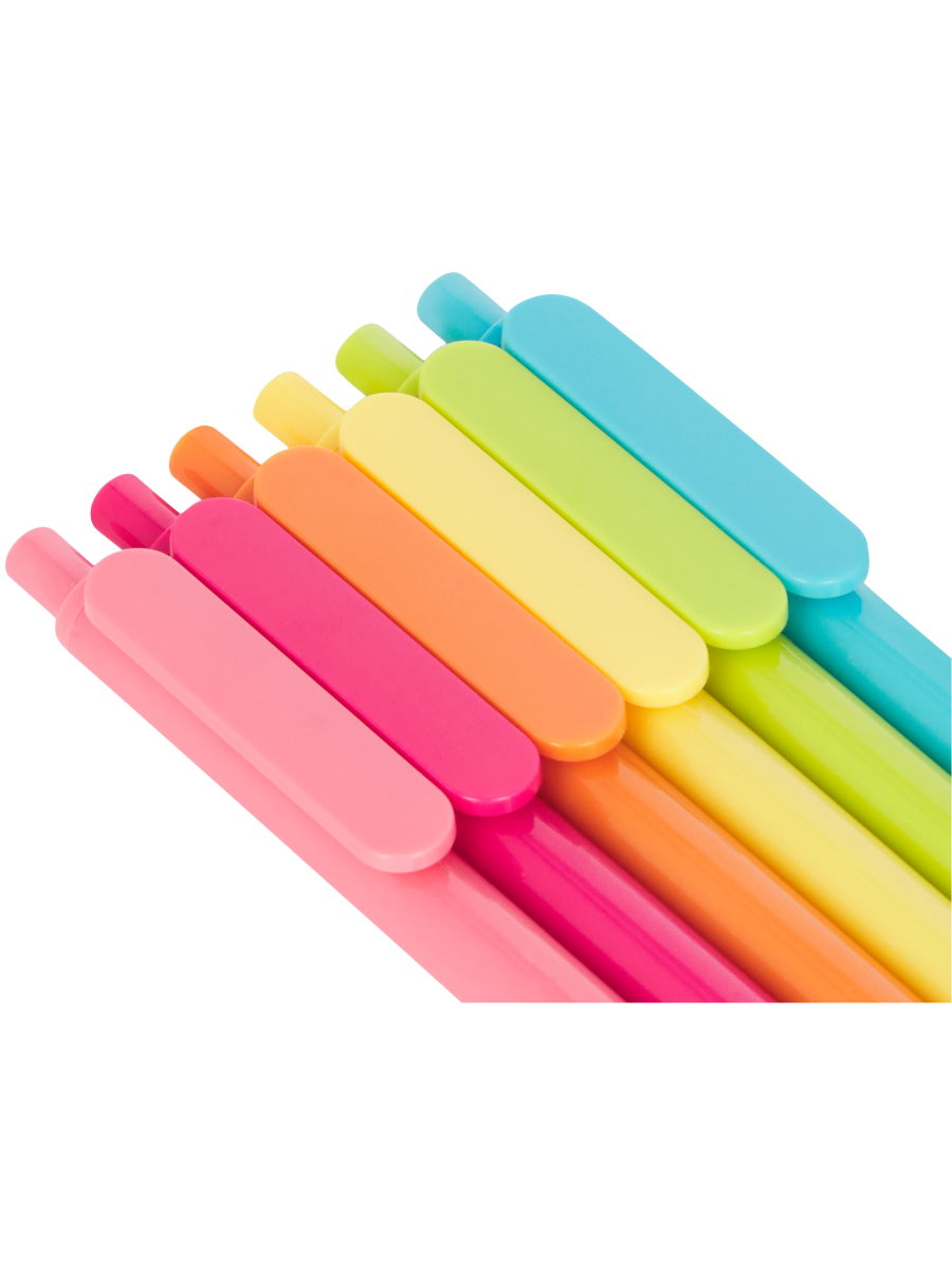 Assorted Coloured Ink Ballpoint Pens