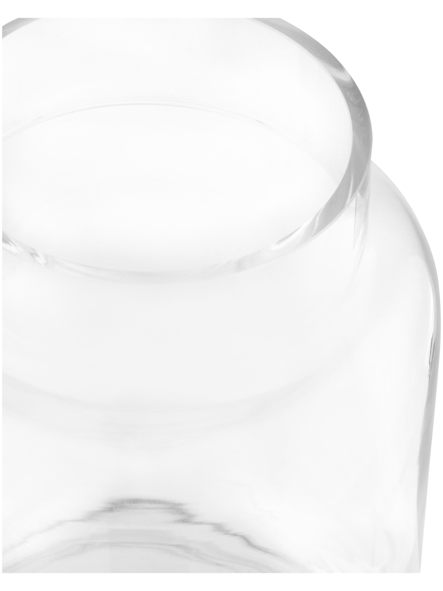 Glass Bud Vase 10x14cm