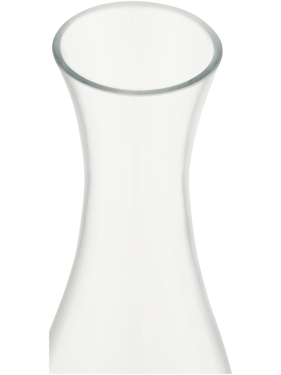 Oval Slim Neck Glass Vase 7x7.5cm