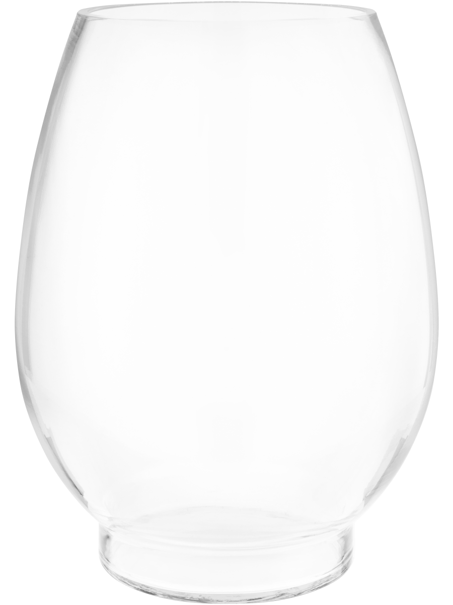 Thick-Based Glass Vase 11x10cm