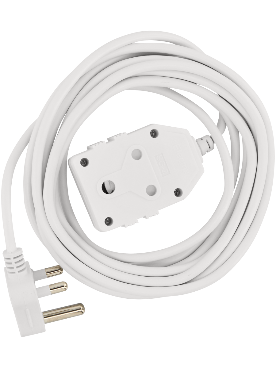 Double Adaptor Extension Cord 5M