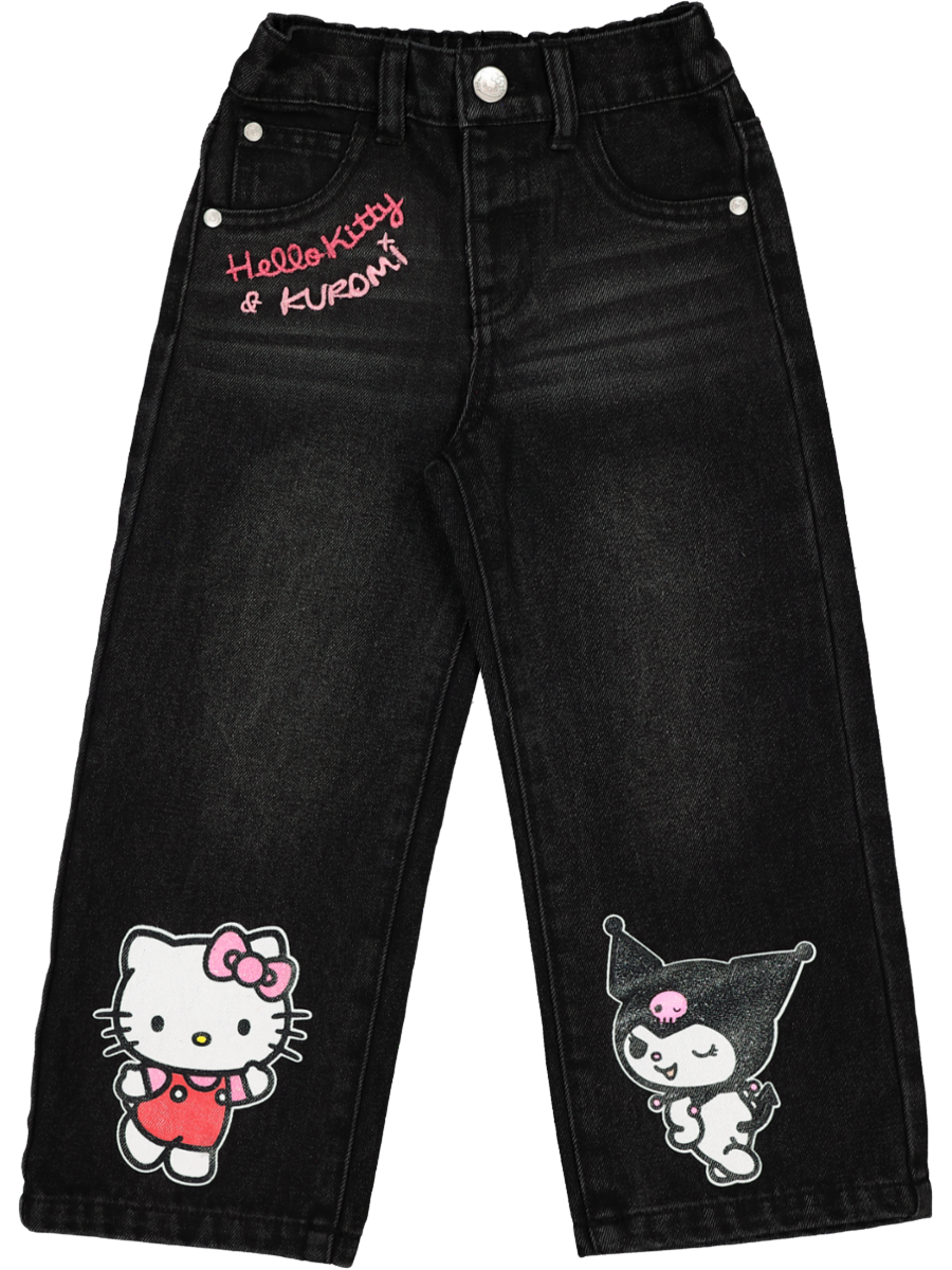 Hello Kitty Black Denim