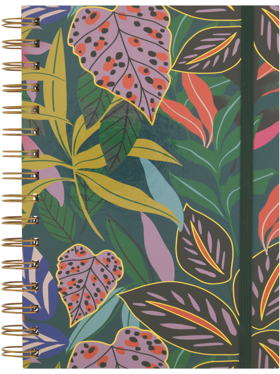 A5 Leafy Notebook