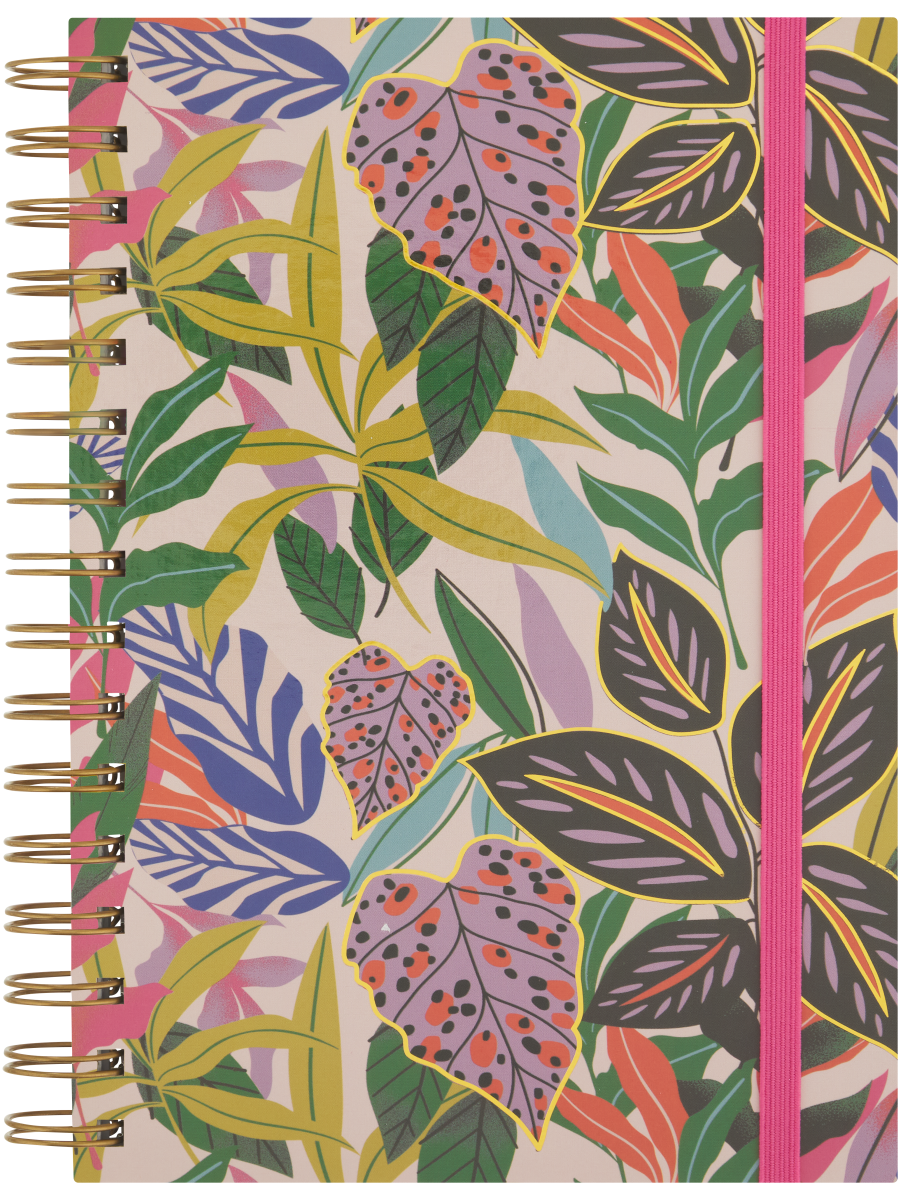 A5 Leafy Notebook