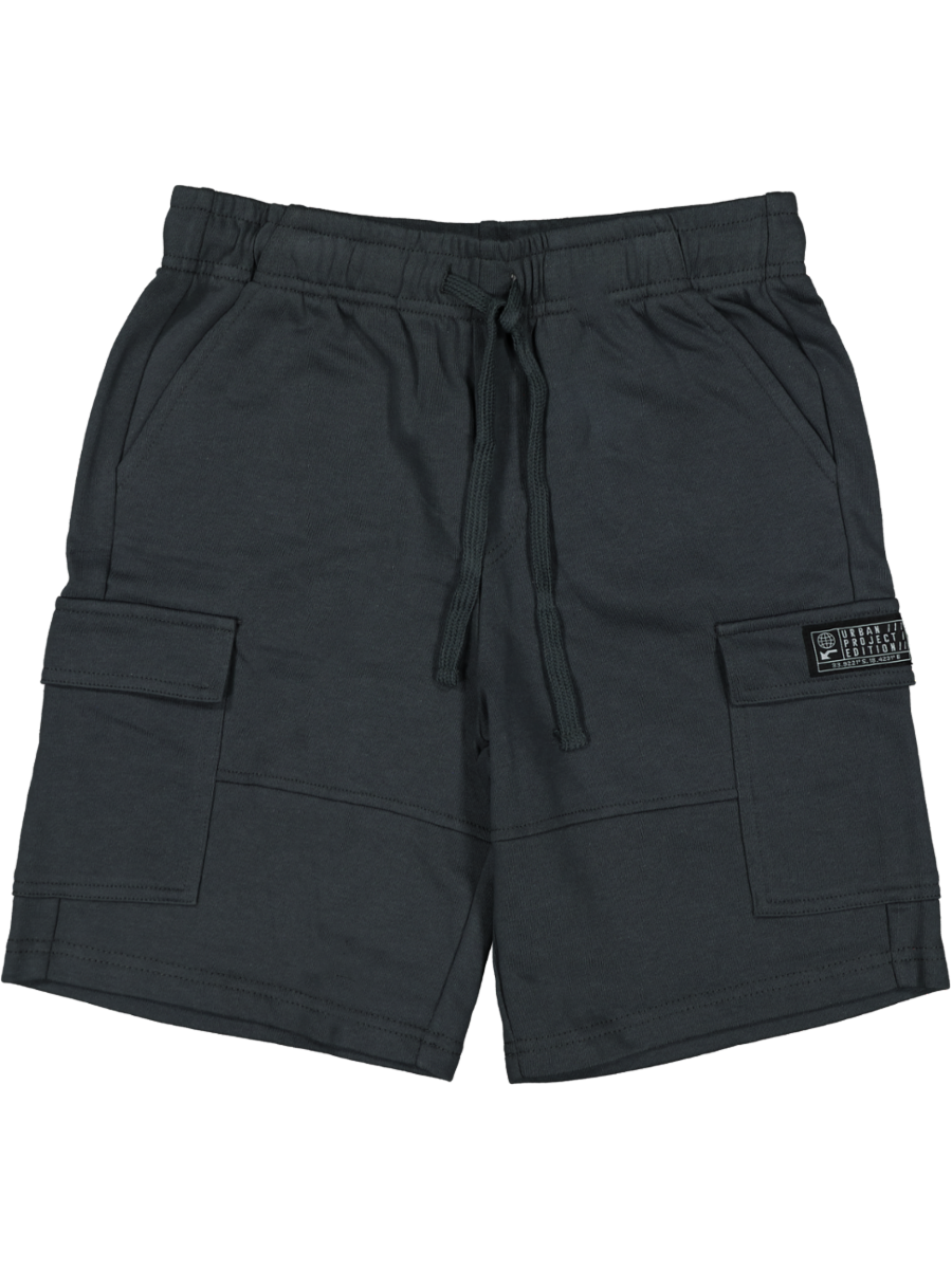 Black Knit Shorts