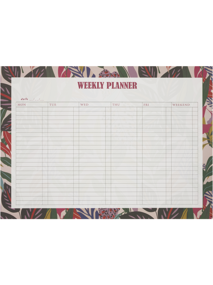 Leafy Weekly Planner