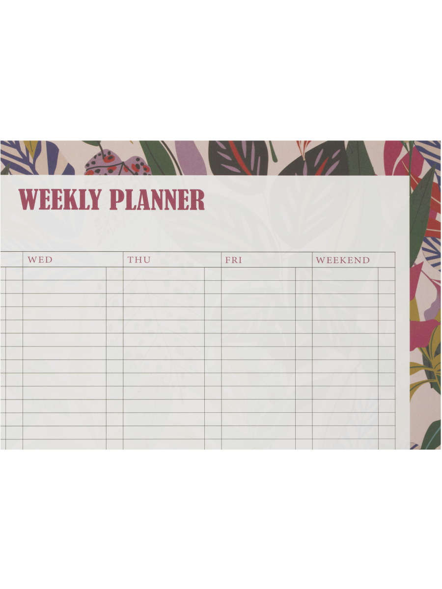 Leafy Weekly Planner