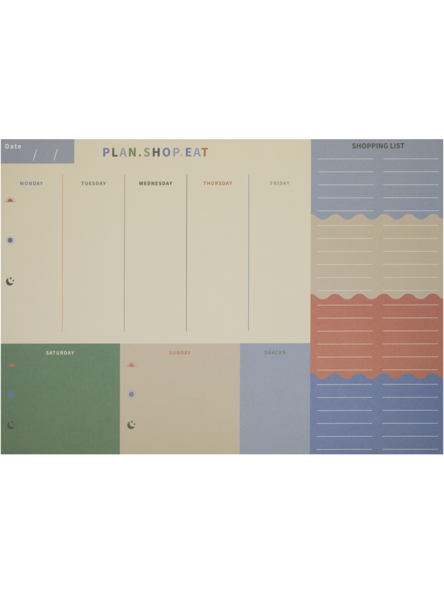 Colourful Weekly Planner