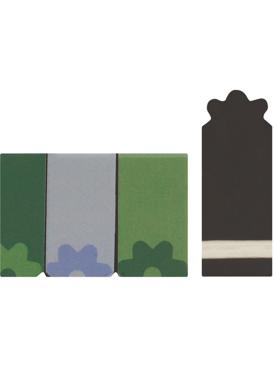 Floral Magnetic Bookmark (2)