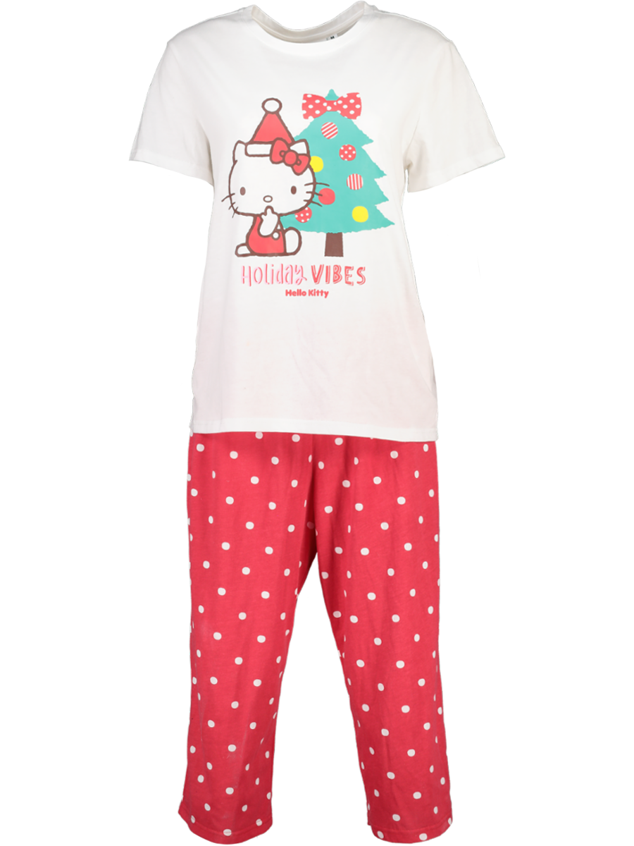 Hello Kitty Christmas Pyjama Set