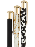 Soft Touch Ball Pens Black (1)