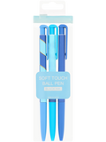 Soft Touch Ball Pens Black