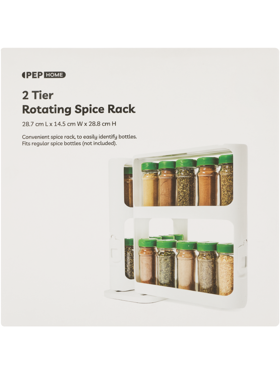 2 Tier Rotating Spice Rack (2)