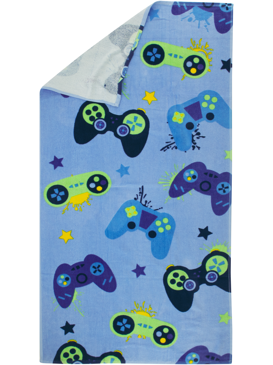 Kids Gaming Beach Towel