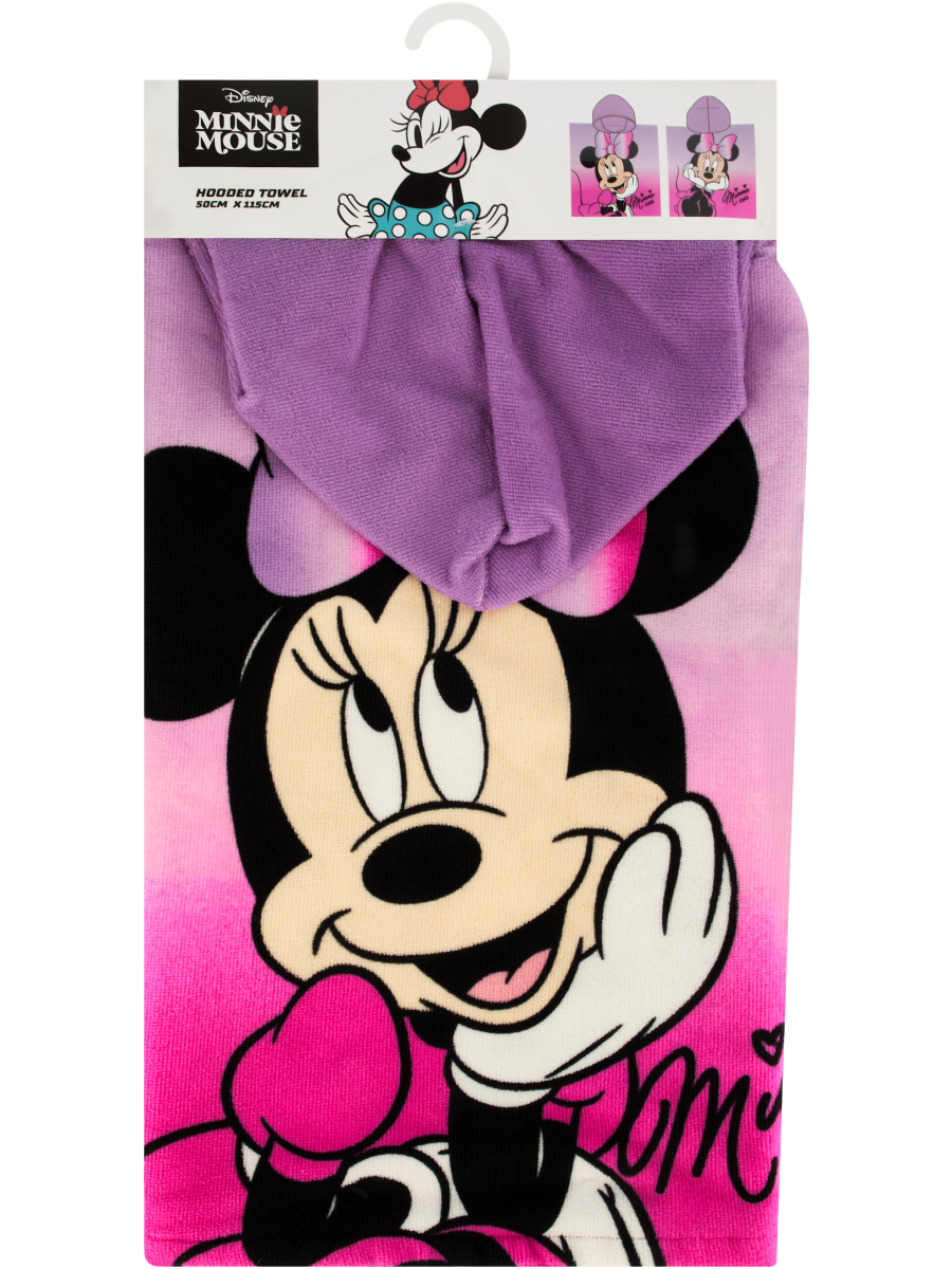 Minnie Mouse Hooded Towel (2)