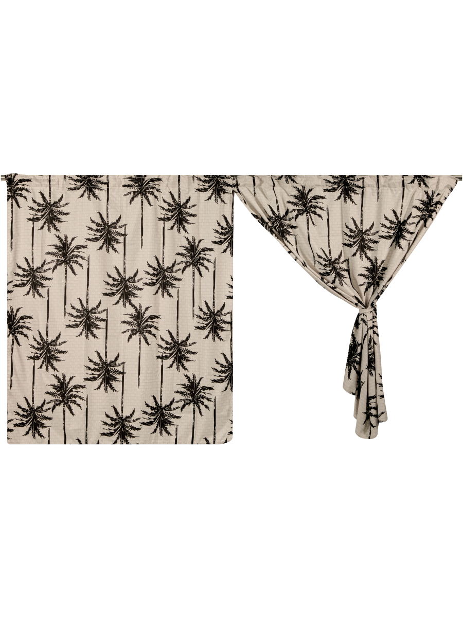 Palm Beach Café Curtain Set