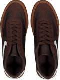 Brown Lace Up Sneakers
