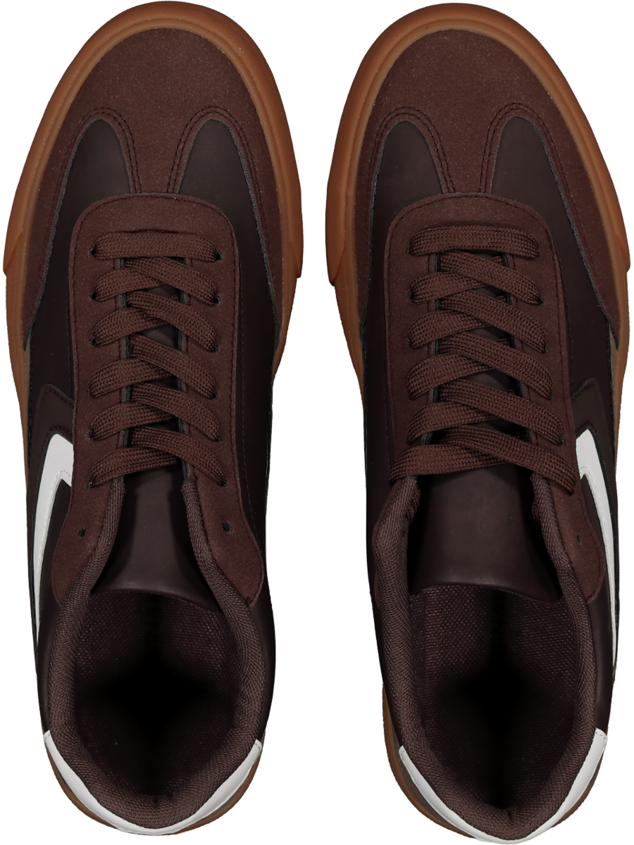 Brown Lace Up Sneakers