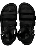 Chunky Sole Black Strappy Sandals (2)