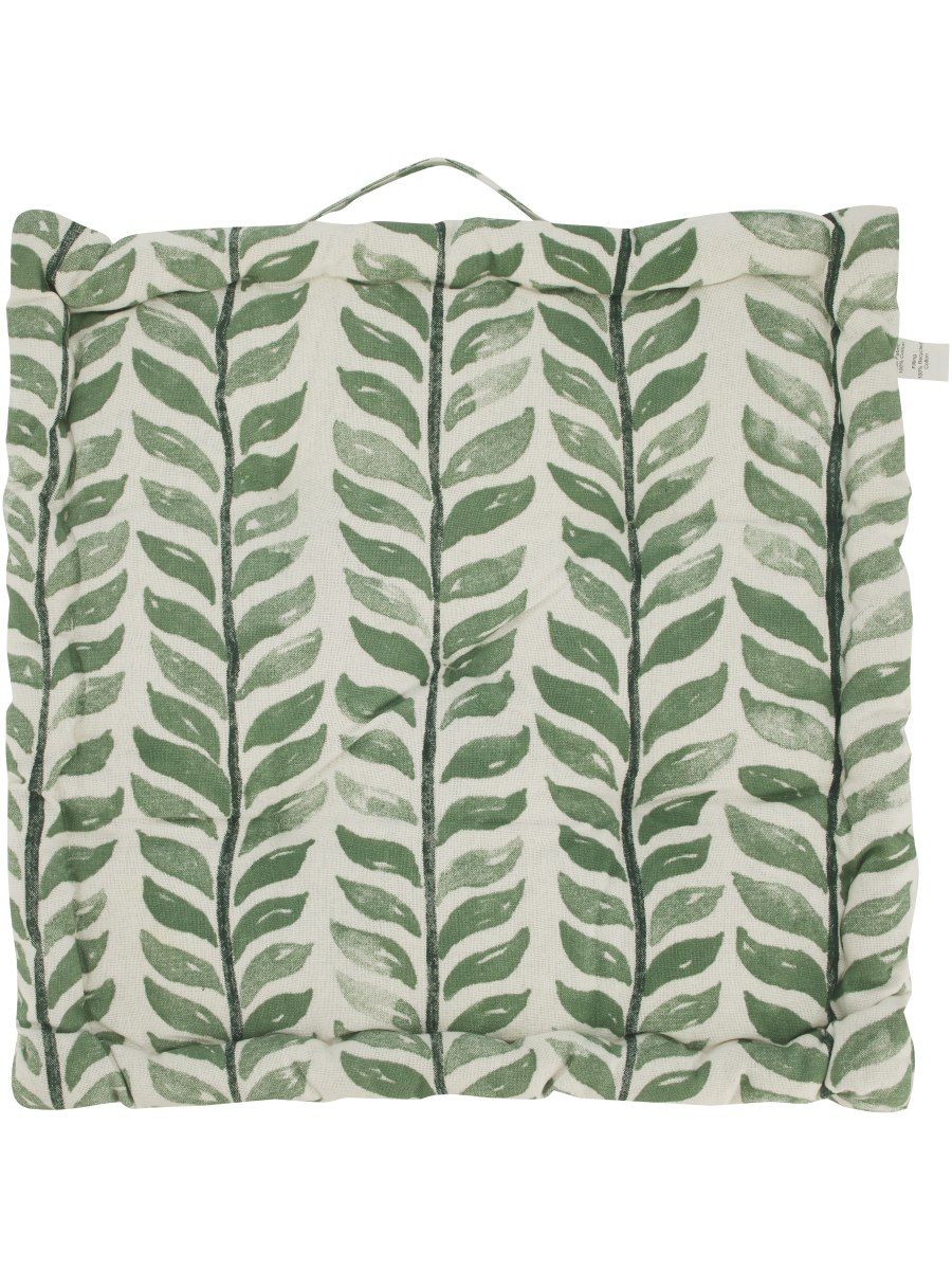 Leafy Outdoor Chair Pad