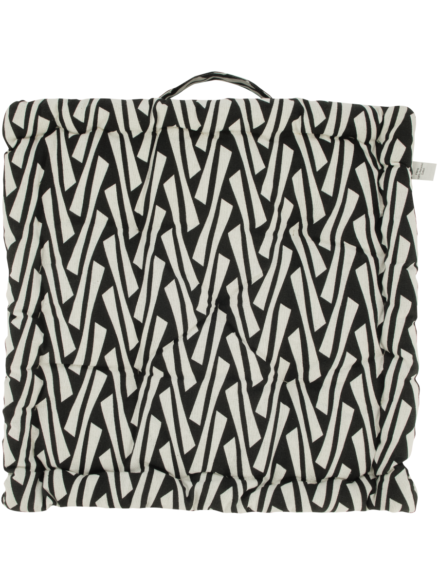 Striped Outdoor Chair Pad