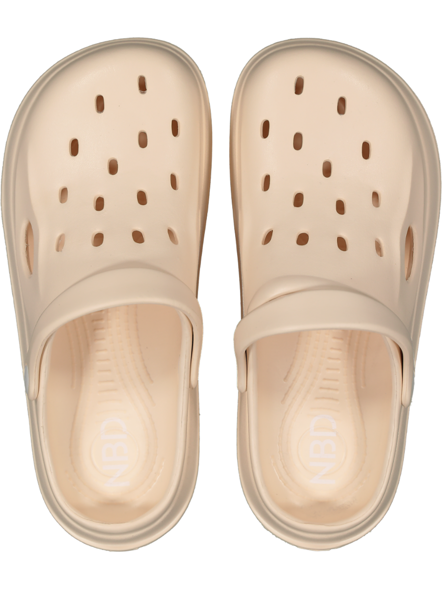 Plain Natural Moulded Sandals