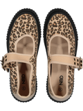 Leopard Print Mary Jane Sneaker