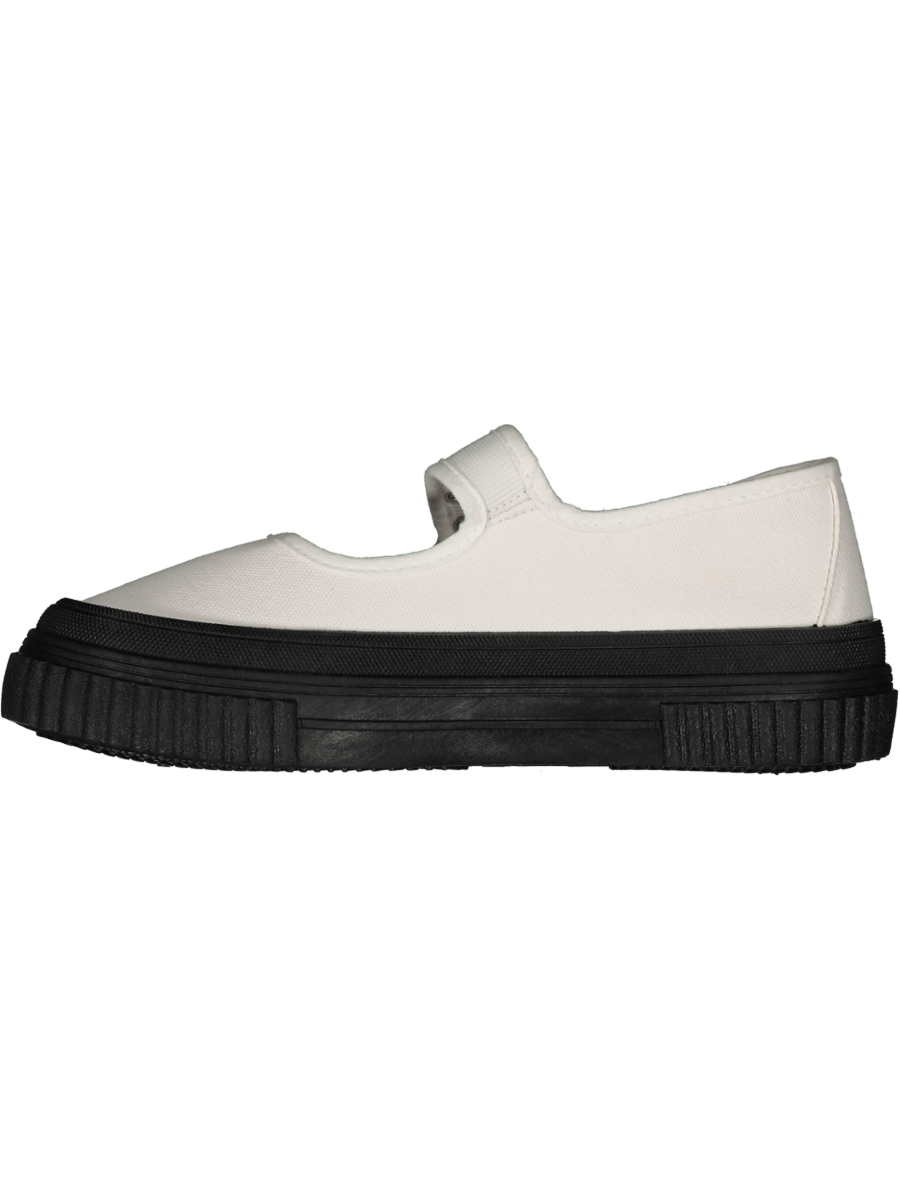 White Chunky Mary Jane Sneaker