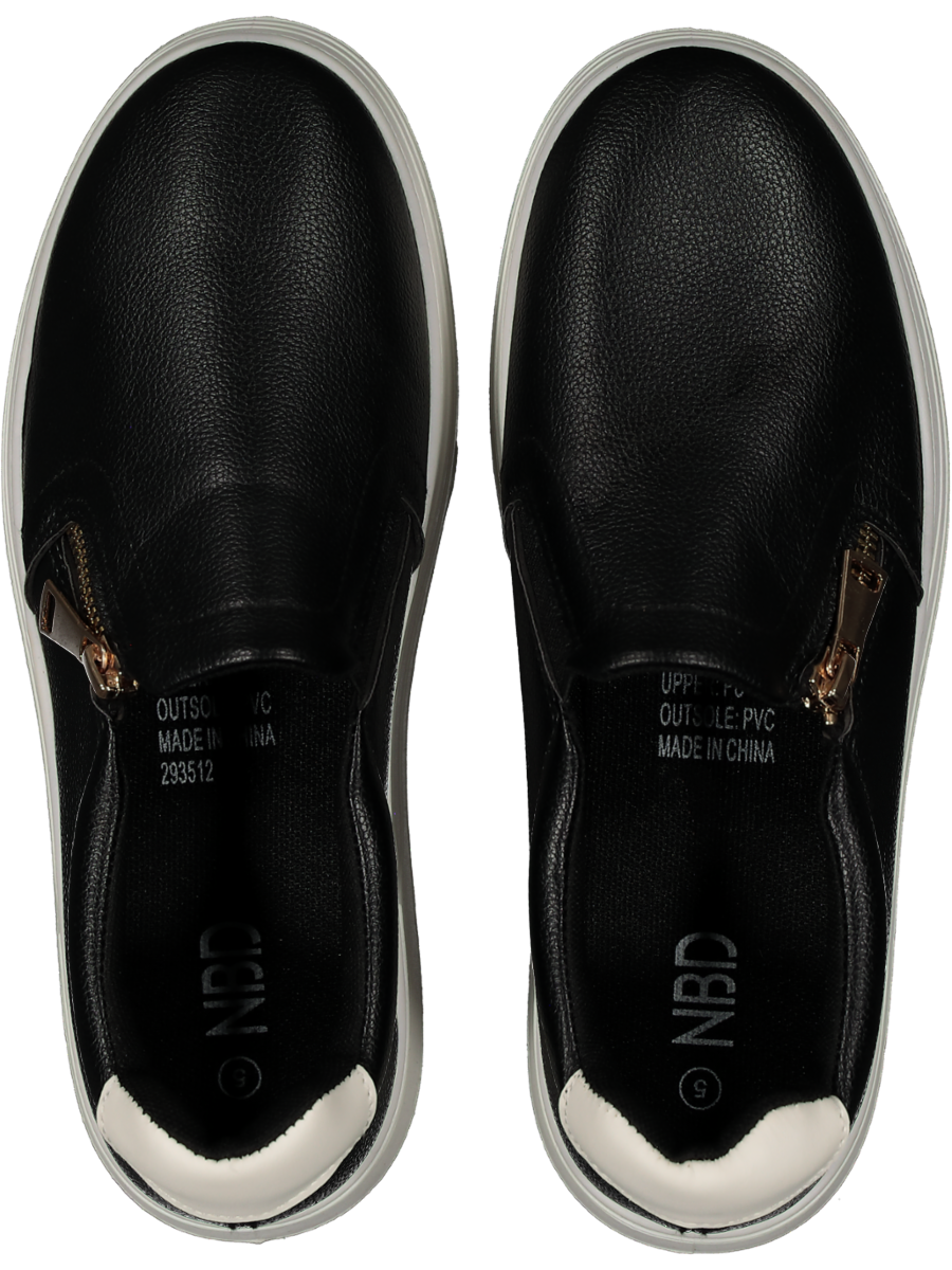 Black Slip In Sneaker (2)