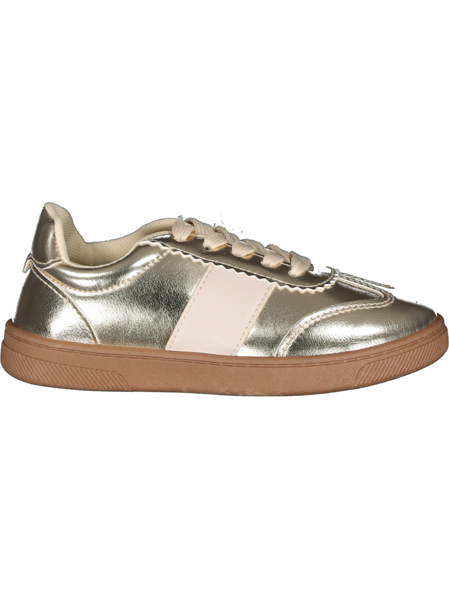 Retro Gold Runner Sneakers
