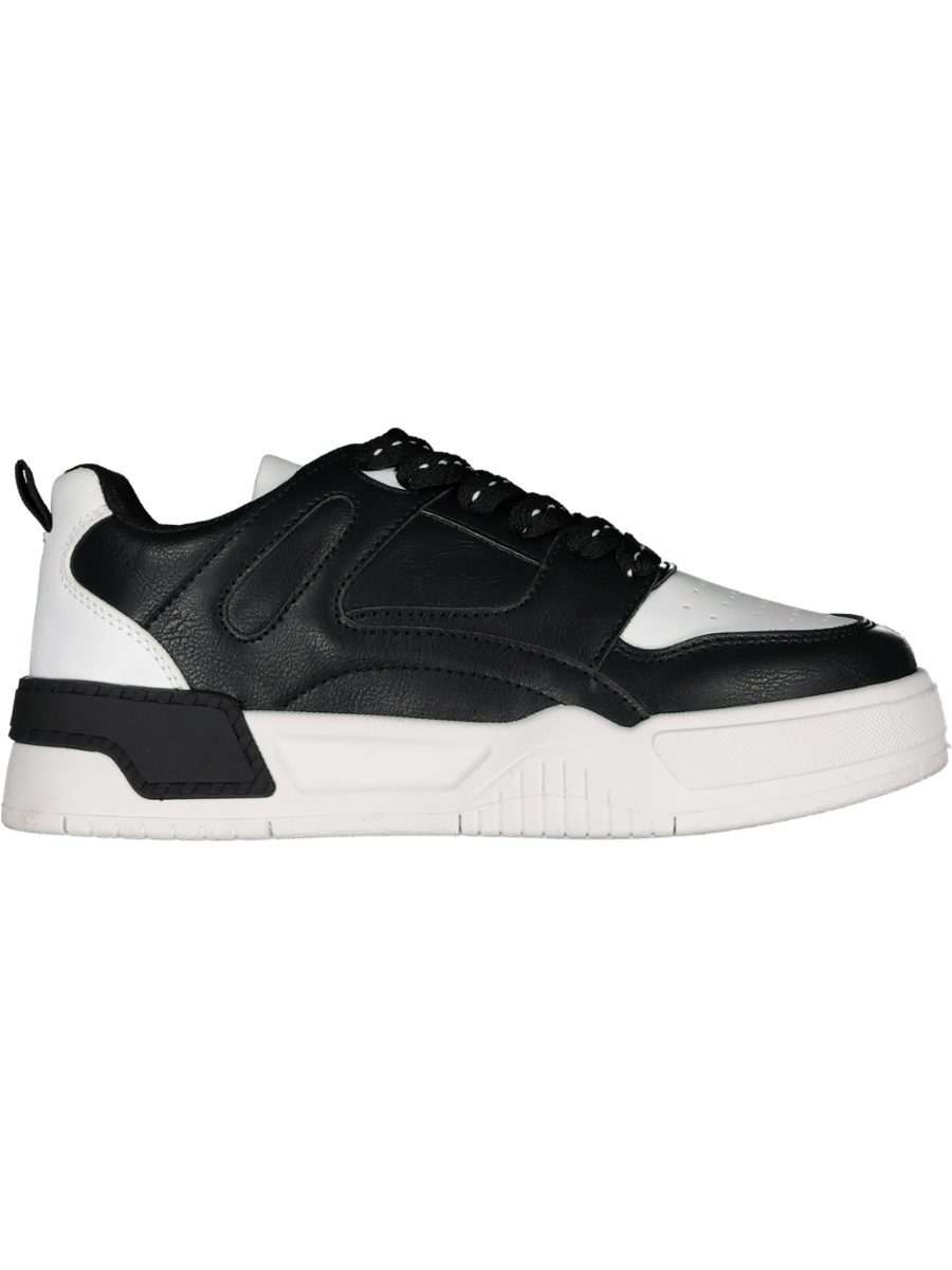 Black And White Low Top Sneakers
