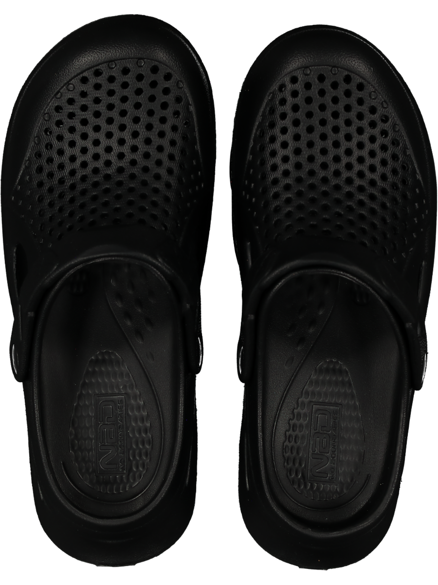 Black Moulded Sandal