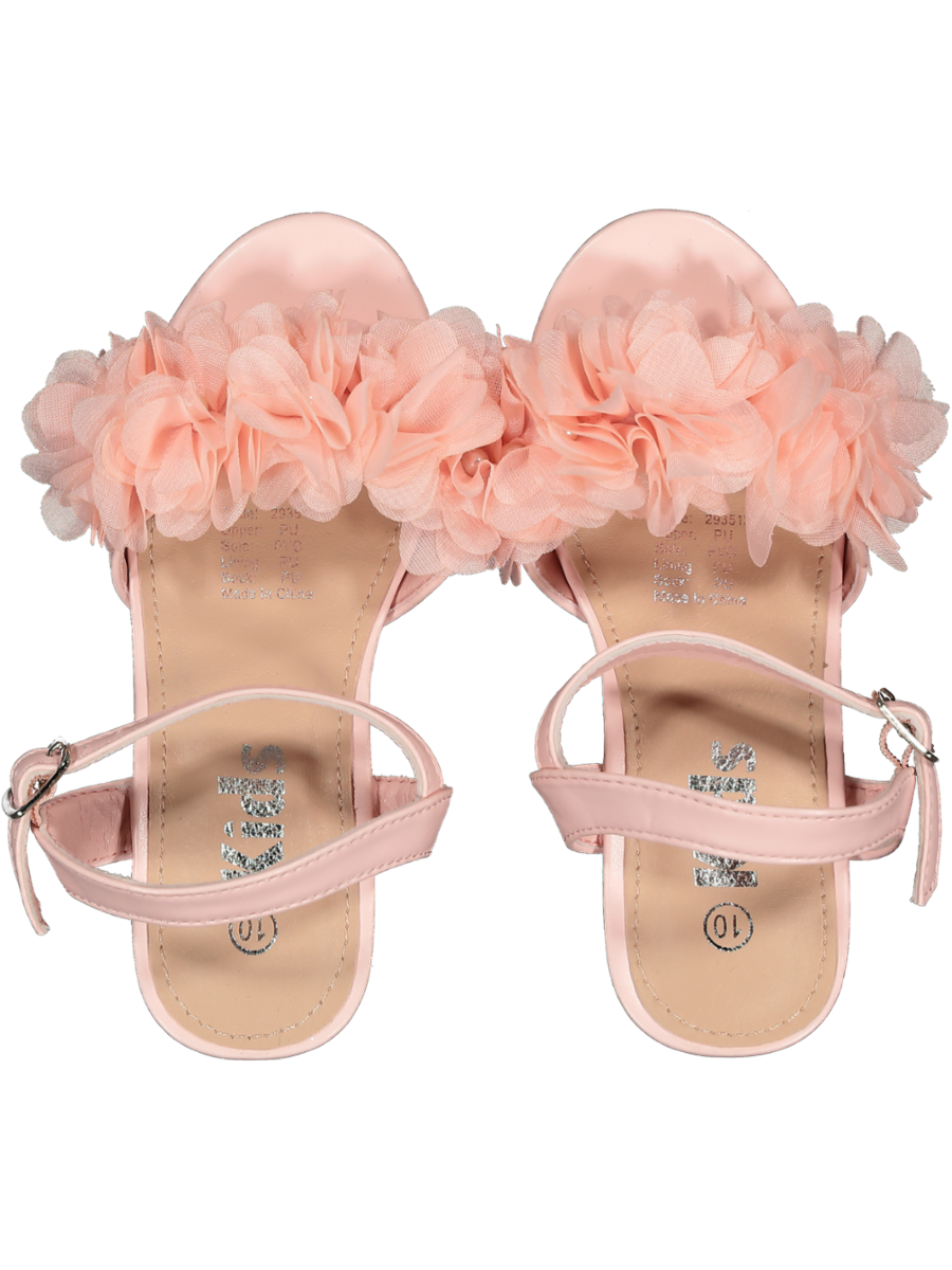 Pink Bloom Heeled Sandals