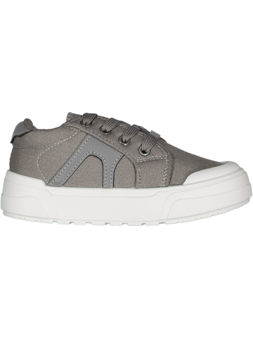 Grey Canvas Sneakers